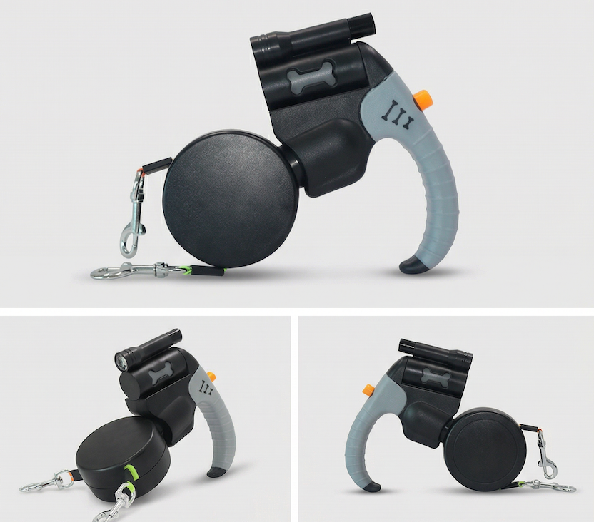 FuroraPaw™ TrailMate Elite Dual Dog Leash