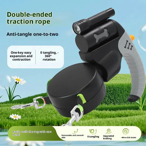 TrailMate Pro Dual Dog Leash